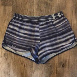 {Under Armour} Tie Die Running Shorts